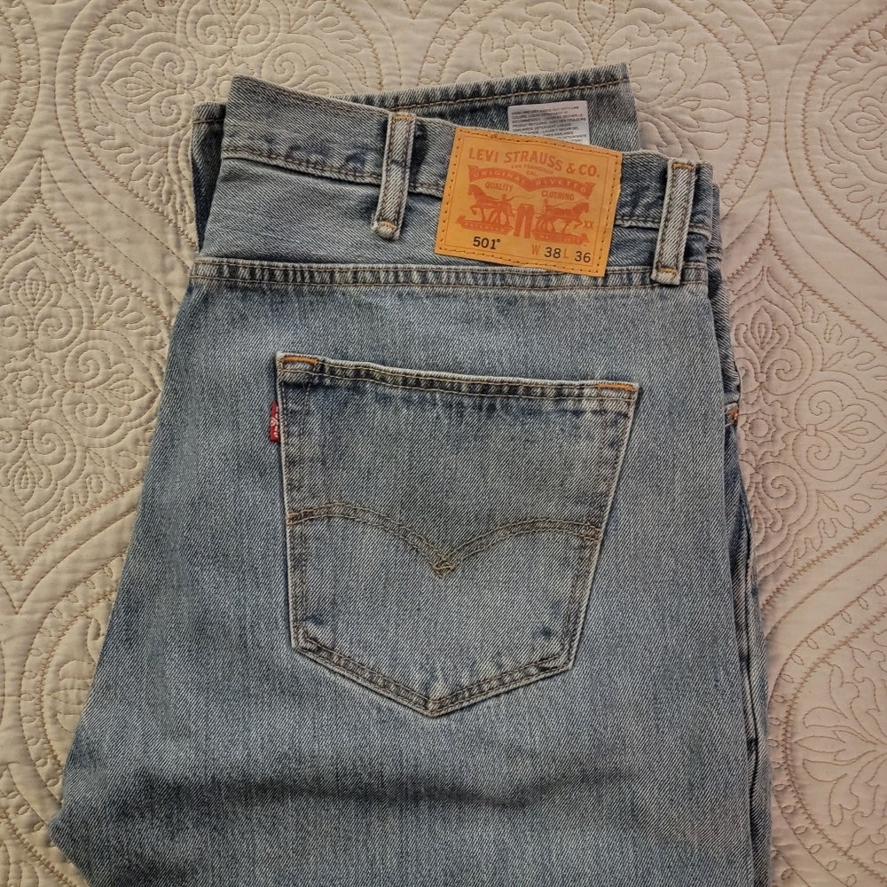 Men's Levi 501 Button Fly
